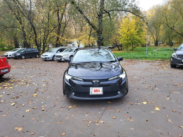 2019 Toyota Corolla XII (E210), чёрный, 1590000 рублей - вид 1