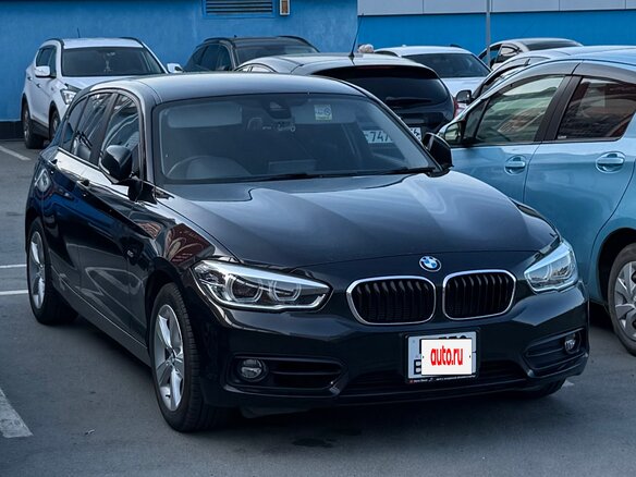 2016 BMW 1 серии 118i II (F20/F21) Рестайлинг, чёрный, 1599000 рублей