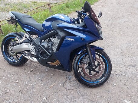 2014 Honda CBR 650F, синий, 645000 рублей, вид 1