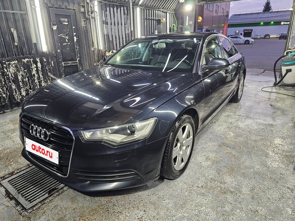 2014 Audi A6 IV (C7), синий, 1620000 рублей