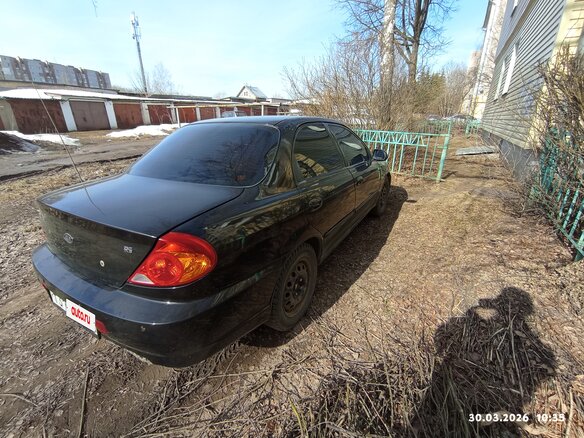 2006 Kia Spectra I Рестайлинг 2, чёрный, 250000 рублей - вид 7