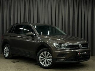 2017 Volkswagen Tiguan II, коричневый, 1799900 рублей, вид 2