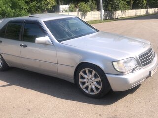 1992 Mercedes-Benz S-Класс 300 5-speed III (W140), серебристый, 1200000 рублей, вид 2