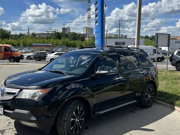 2007 Acura MDX II, чёрный, 1100000 рублей