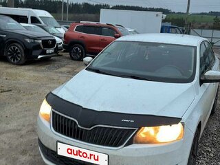 2018 Skoda Rapid I Рестайлинг, белый, 1017450 рублей, вид 2
