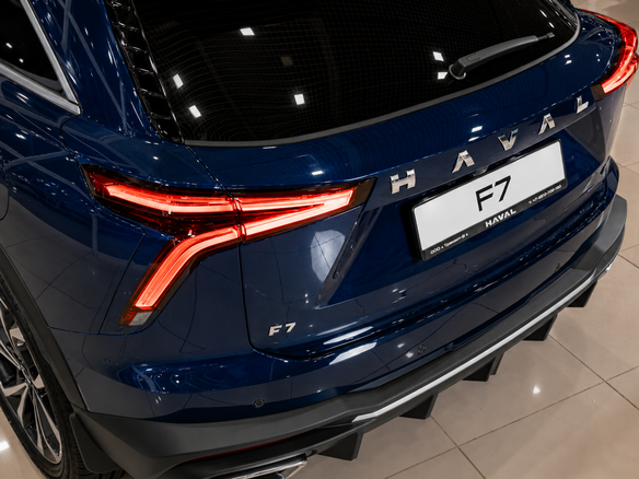 2026 Haval F7 II, синий - вид 12