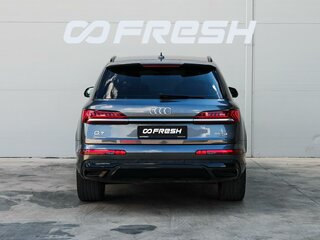 2020 Audi Q7 45 TDI II (4M) Рестайлинг, серый, 6400000 рублей, вид 4