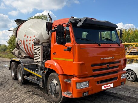 2024 КамАЗ Автобетоносмеситель, оранжевый, 5000000 рублей, вид 1
