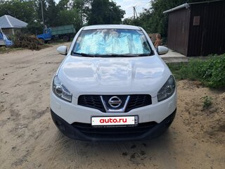 2012 Nissan Qashqai I Рестайлинг, белый, 1100000 рублей, вид 1