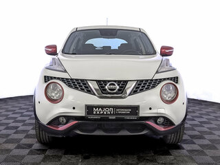 2015 Nissan Juke I Рестайлинг, белый, 1295000 рублей, вид 2
