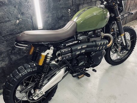 2021 Triumph Scrambler, зелёный, 1550000 рублей, вид 5