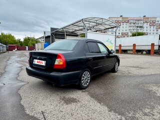 2006 Hyundai Accent ТагАЗ II, чёрный, 320000 рублей, вид 3