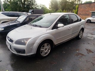 2005 Ford Focus II, серебристый, 350000 рублей, вид 1