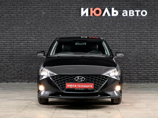 2020 Hyundai Solaris II Рестайлинг, чёрный, 1535000 рублей, вид 2