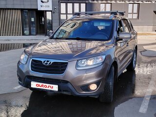 2010 Hyundai Santa Fe II Рестайлинг, коричневый, 1450000 рублей, вид 1