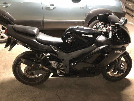 1994 Kawasaki ZX-9R Ninja, чёрный, 299900 рублей, вид 1