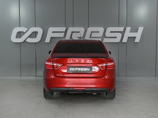 2016 Lada (ВАЗ) Vesta I, красный, 639000 рублей, вид 4