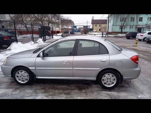 2003 Kia Rio I Рестайлинг, серебристый, 270000 рублей - вид 6