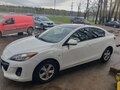 2012 Mazda 3 II (BL) Рестайлинг, белый, 1130000 рублей