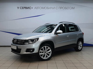 2015 Volkswagen Tiguan I Рестайлинг, чёрный, 1590000 рублей, вид 1