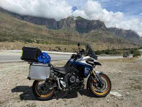 2024 Voge 525DSX Adventure, синий, 580000 рублей, вид 4