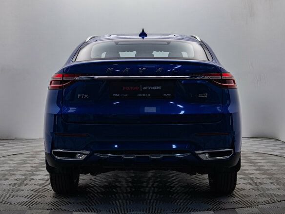 2020 Haval F7x I, синий - вид 3