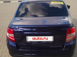 2013 Lada (ВАЗ) Granta I, синий, 399000 рублей, вид 4