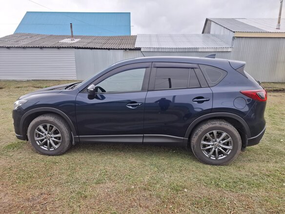 2016 Mazda CX-5 I Рестайлинг, синий, 2250000 рублей - вид 5