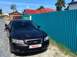 2007 Hyundai Sonata V (NF), чёрный, 550000 рублей, вид 1