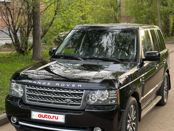 2010 Land Rover Range Rover Supercharged III Рестайлинг 2, чёрный