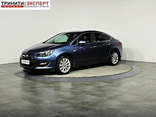 2013 Opel Astra J Рестайлинг, синий, 797000 рублей, вид 1