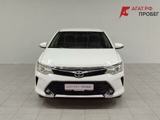 2013 Toyota Camry VII (XV50), белый, 1358000 рублей, вид 2