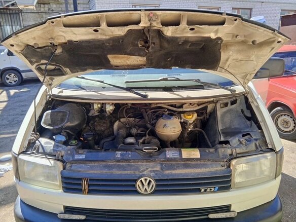 2002 Volkswagen Transporter, белый, 1050000 рублей - вид 9