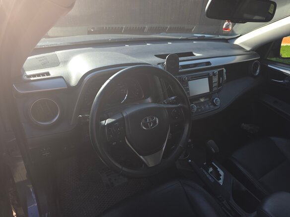 2013 Toyota RAV4 IV (XA40), синий - вид 3