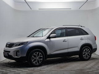 2013 Kia Sorento II Рестайлинг, серебристый, 1220000 рублей, вид 1