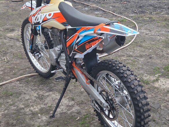 2023 Kayo K1 250 MX, белый, 125000 рублей - вид 5