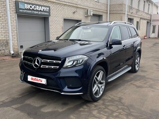 2017 Mercedes-Benz GLS 350 d I (X166), синий, 4500000 рублей, вид 1
