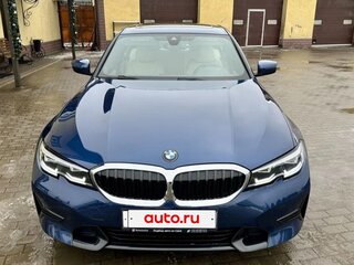 2021 BMW 3 серии 330i VII (G2x), синий, 3400000 рублей, вид 4