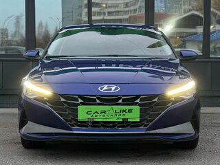 2021 Hyundai Elantra VII (CN7), синий, 2099000 рублей, вид 5