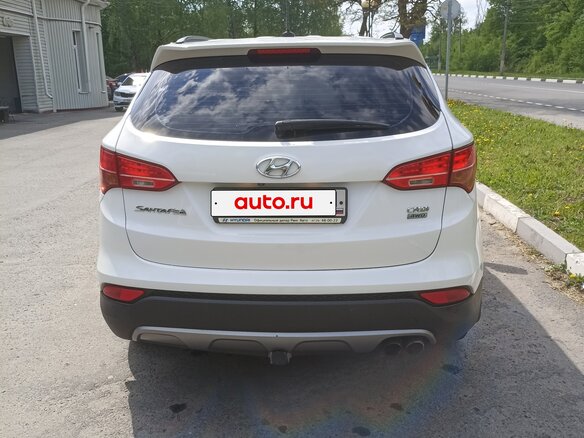 2014 Hyundai Santa Fe III, белый, 1777000 рублей - вид 3