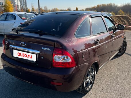 2011 Lada (ВАЗ) Priora I, пурпурный, 180000 рублей, вид 3