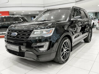 2017 Ford Explorer V Рестайлинг, чёрный, 2630000 рублей, вид 1