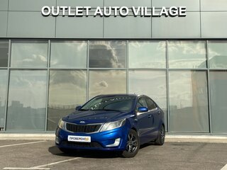 2013 Kia Rio 5-speed III, синий, 440000 рублей, вид 1