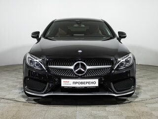 2016 Mercedes-Benz C-Класс 180 IV (W205), чёрный, 2329700 рублей, вид 2