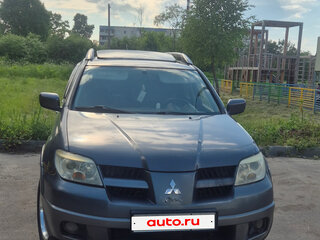 2005 Mitsubishi Outlander I, серый, 625000 рублей, вид 2
