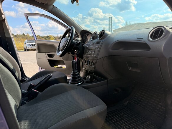 2006 Ford Fiesta Mk5, фиолетовый, 399000 рублей - вид 11