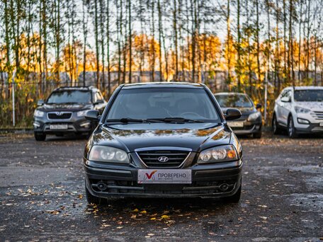 2005 Hyundai Elantra III (XD2) Рестайлинг, чёрный, 205000 рублей, вид 3