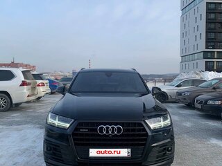2018 Audi Q7 II (4M), чёрный, 4500000 рублей, вид 4