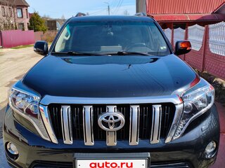 2016 Toyota Land Cruiser Prado 150 Series Рестайлинг 1, чёрный, 3950000 рублей, вид 2