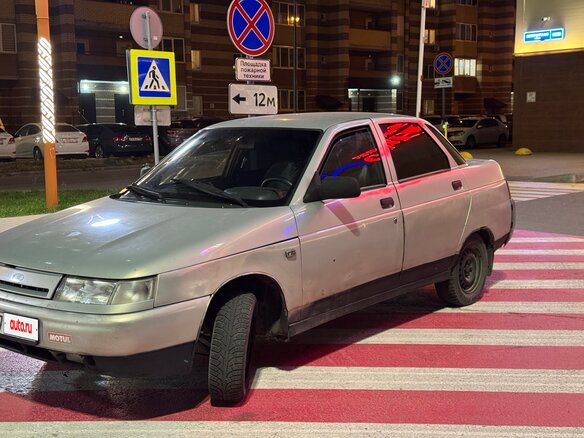 2003 Lada (ВАЗ) 2110, серебристый, 65000 рублей - вид 1